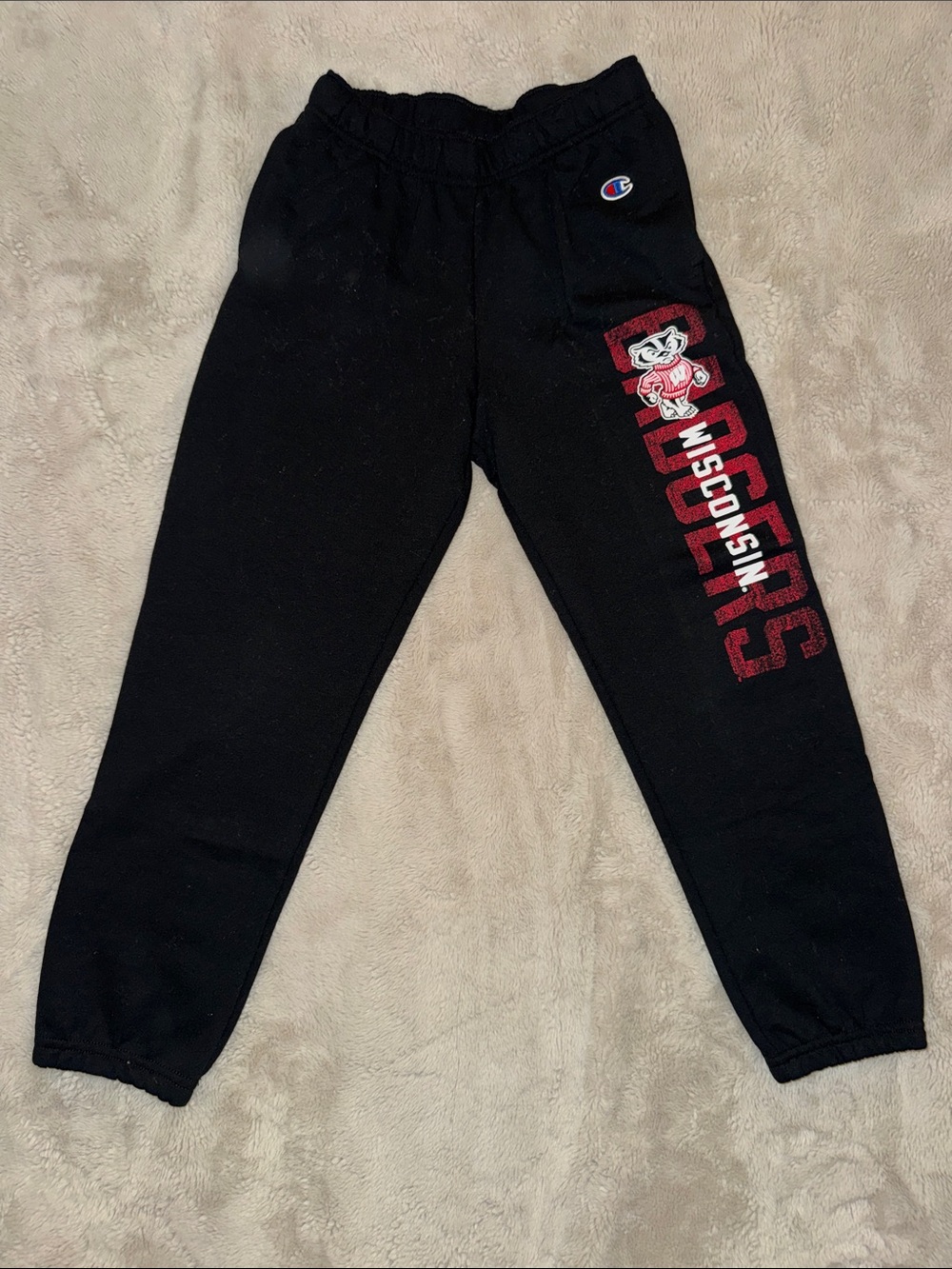 Kids Champion Wisconsin Badgers Sweatpants